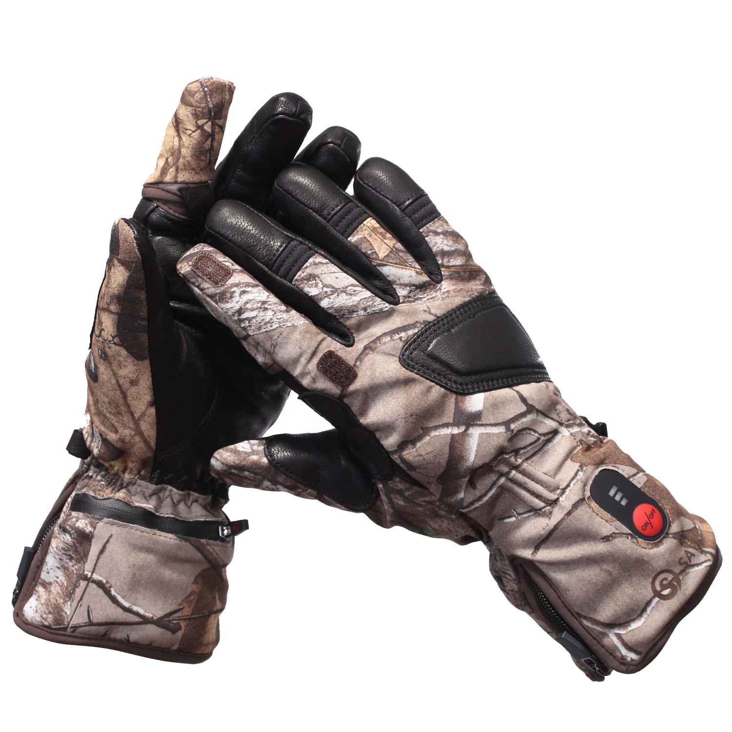 Heated Gloves Electric - ถุงมือไฟฟ้าสำหรับผู้หญิงและผู้ชาย กันน้ำ แบตเตอรี่แบบชาร์จได้ ให้ความร้อน