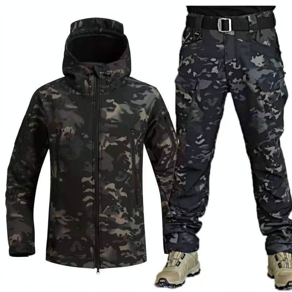 ชุดซอฟต์เชลล์ลายพรางสำหรับฤดูห - Winter Clothing Hiking บทวิจารณ์และราคา