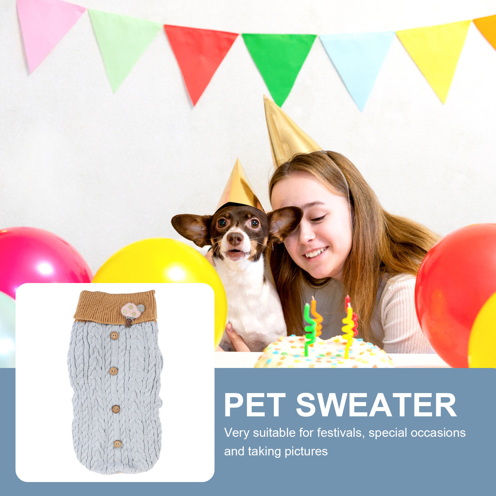 เสื้อกันหนาวสัตว์เลี้ยง 1 ชิ้น - Winter Clothing Gift Ideas บทวิจารณ์และราคา