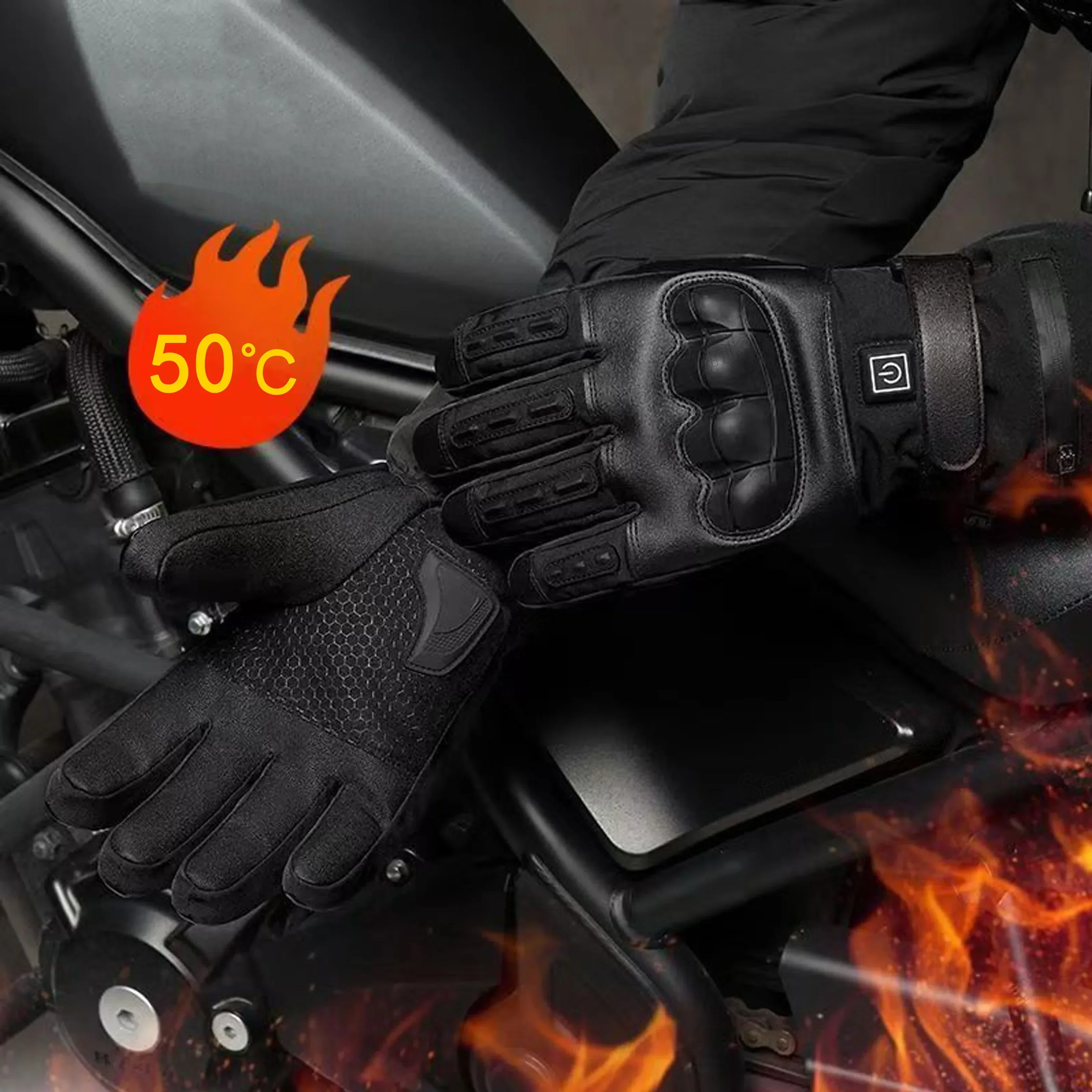 ถุงมืออุ่นมืออุ่นไฟฟ้าความร้อน - Heated Gloves Electric บทวิจารณ์และราคา