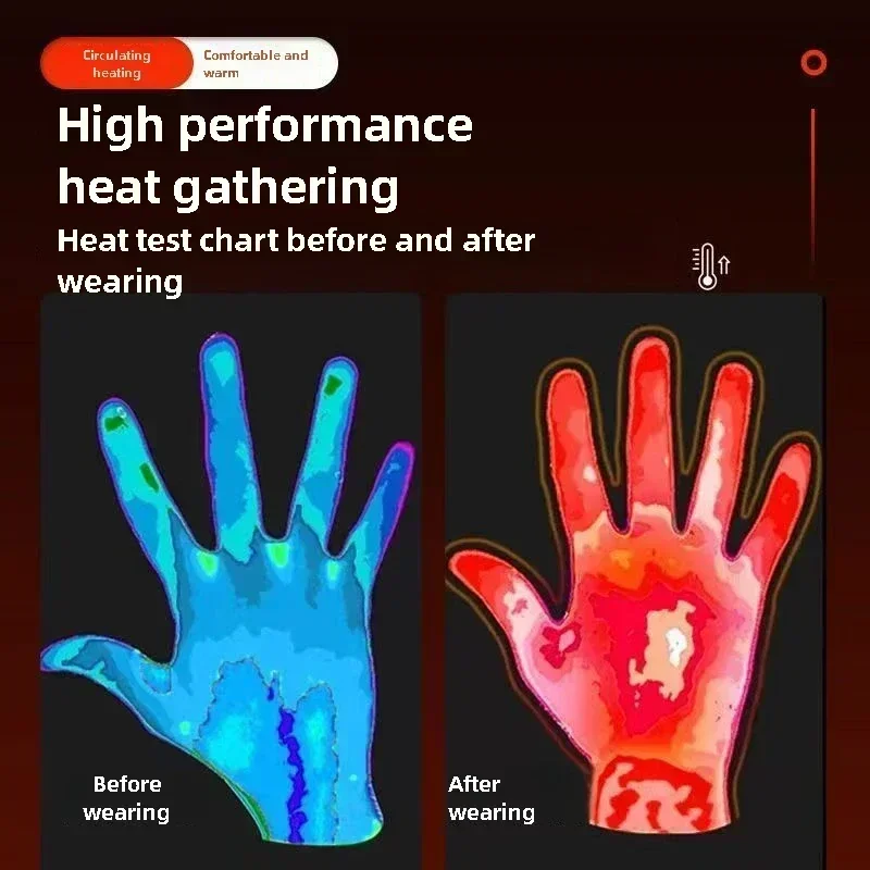 ถุงมืออุ่นมืออุ่นไฟฟ้าความร้อน - Heated Gloves Electric บทวิจารณ์และราคา